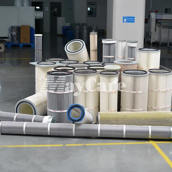Mayair Top-Loading Spun Bonded Industrial Pulse Pleated Bag Filter